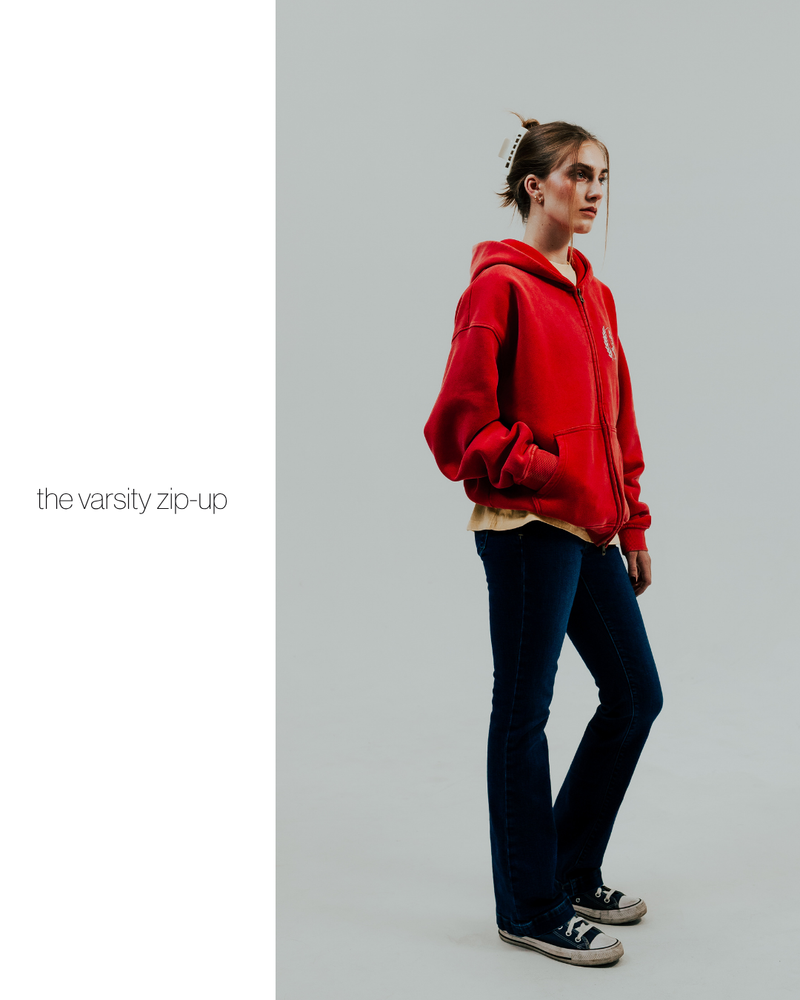 The Varsity Zip-Up